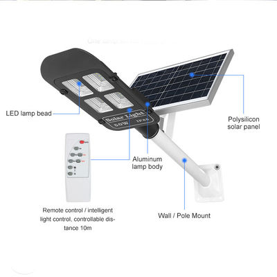 1500lm 10000mAH Solar LED Light 300W 120PCS LED With Solar Panel