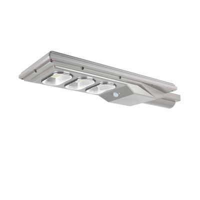 Monocrystalline Panel 21W Dimmable LED Lights , 170 Lm/W 30w All In One Solar Street Light