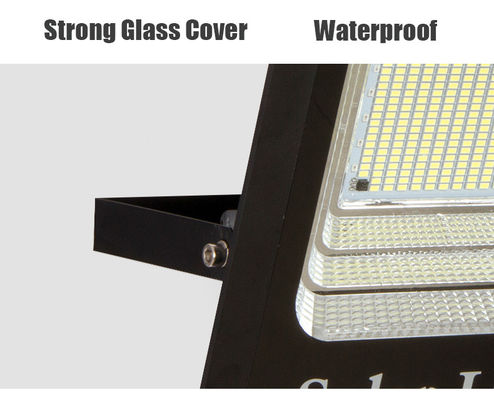 1880lm 200W Solar Panel Flood Lights Polycrystalline 378PCS LED Motion Sensor