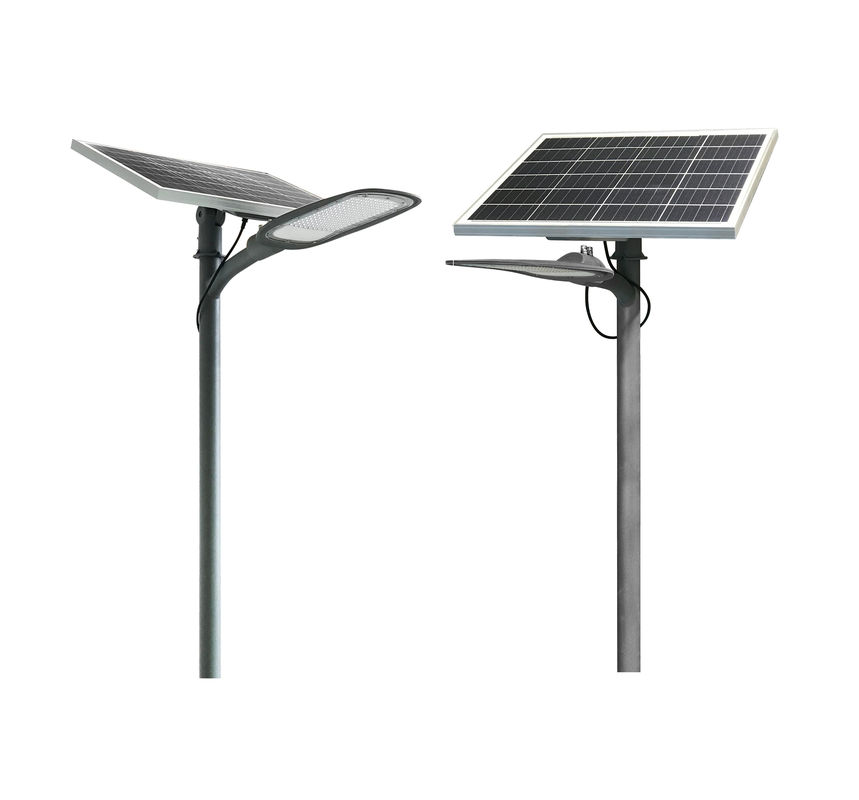 12000Lm 10M Outdoor Solar Street Light ,  50AH All in One Solar Street Light