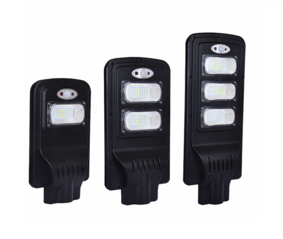 0.12KW 1700lm Remote Control Solar Street Light , 48Wh PIR Sensor Solar Light